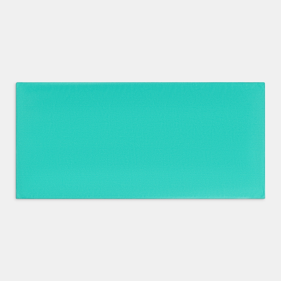 image 1 of OHS Plain Microfibre Quick Dry Beach Towel Bathroom | Green | Turquoise | One size