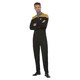 image 1 of Star Trek Voyager Mens Operations Uniform Costume Set - Gold/Black - XL XL