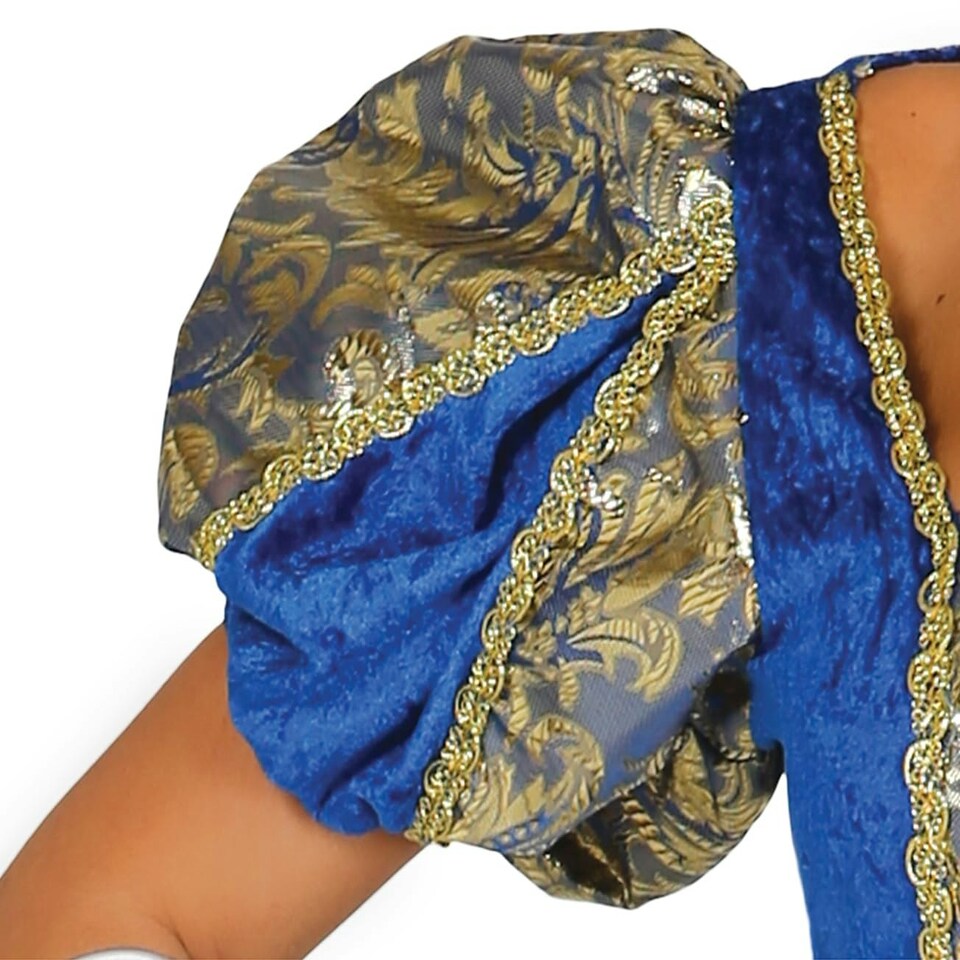 image 1 of Fancy Dress Adult Blue Marchioness - L