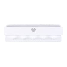 Something Different Heart Cut-Out Shelf | White | White | One Size | 1