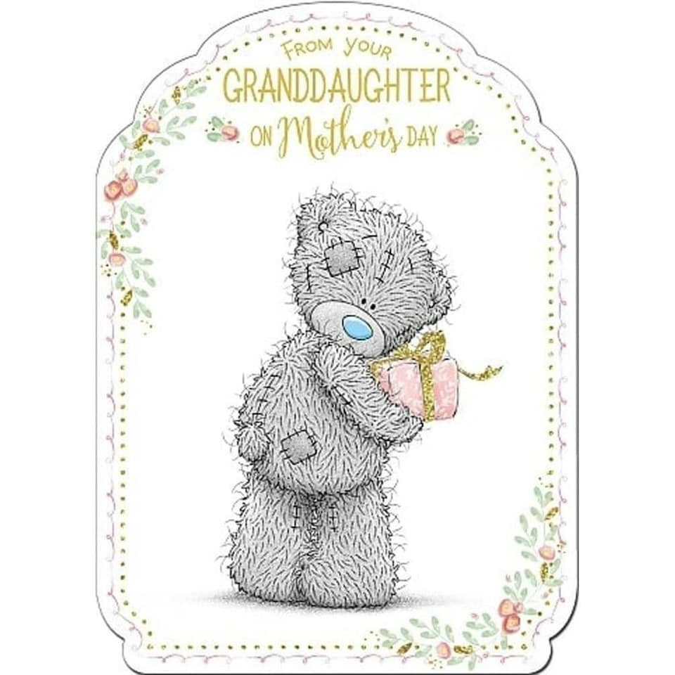 image 1 of Me to You Tatty Teddy Mother's Day Card From Grandchildren on Mother's Day