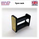 image 1 of Slot Car Scenery Track Side Tyre Wheel Rack Black with Logos 1:32 WASP