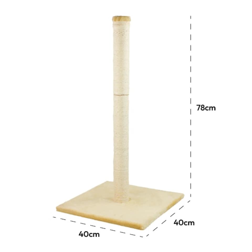 image 1 of KCT Large Beige Cat Scratching Post