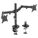 image 1 of VonHaus Adjustable Dual Monitor Stand for 13-32" Screens