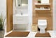 image 3 of Shades Collection 2 Piece Bath Set in Beige