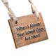 image 5 of Remembrance Robin with 'When I Appear Your Loved Ones Are Near' Sign Memorial Ornament
