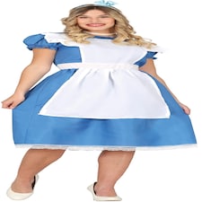 Fancy Dress Adult Blue Little - S