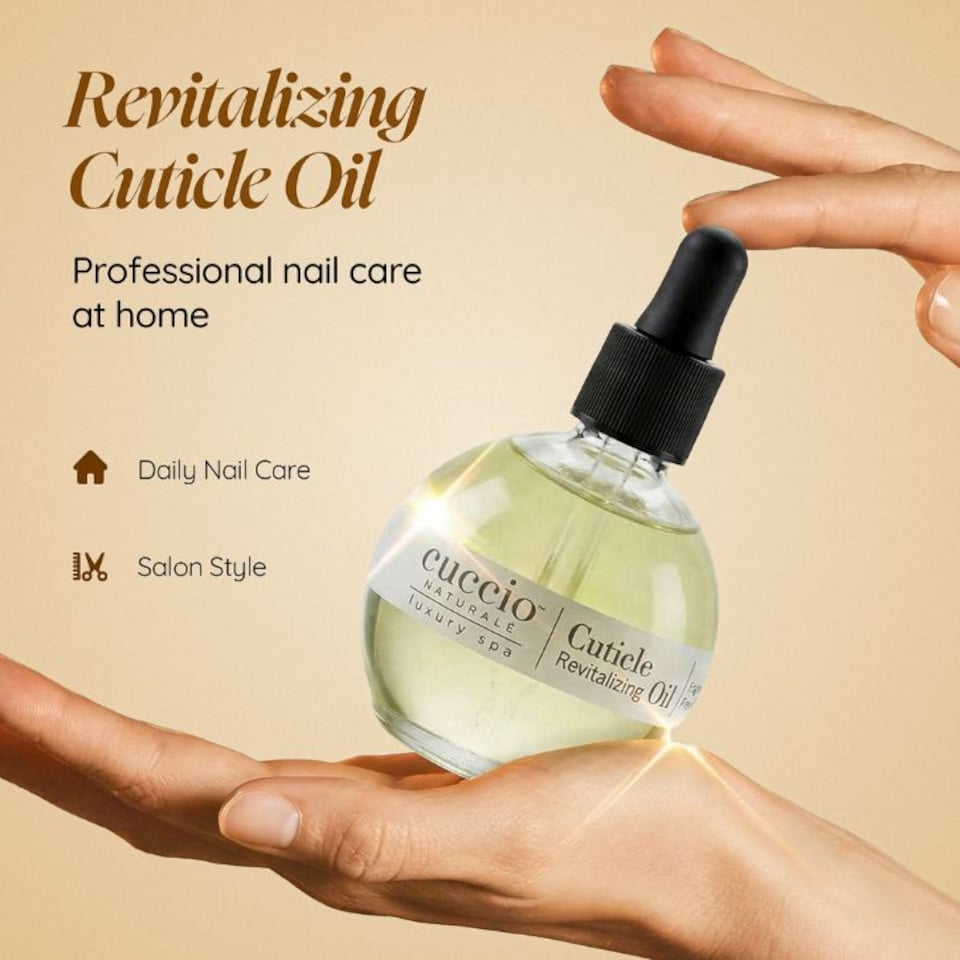 image 1 of Cuccio Naturale Revitalising Cuticle Oil - Fragrance Free 68ml