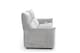 image 4 of Woven Chenille Grey 2 Seater Electric Recliner Sofa CARRERA