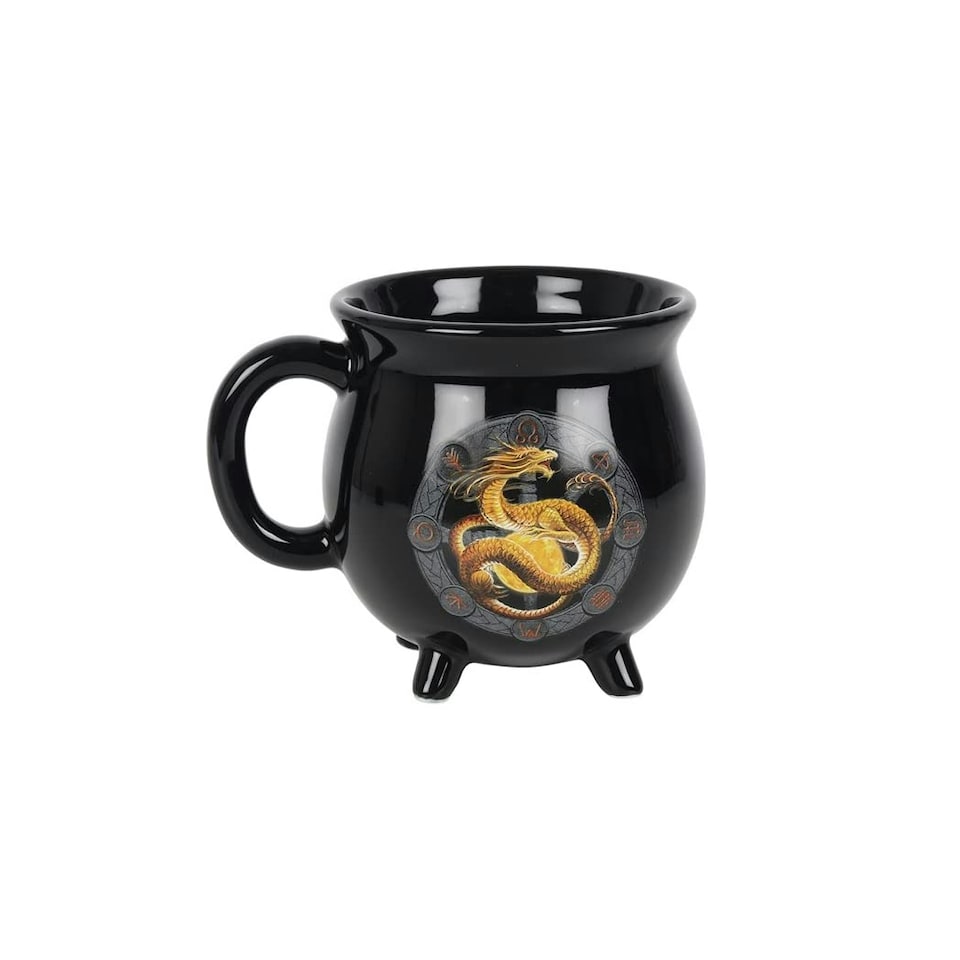 Litha Colour Changing Cauldron Mug by Anne Stokes N/A