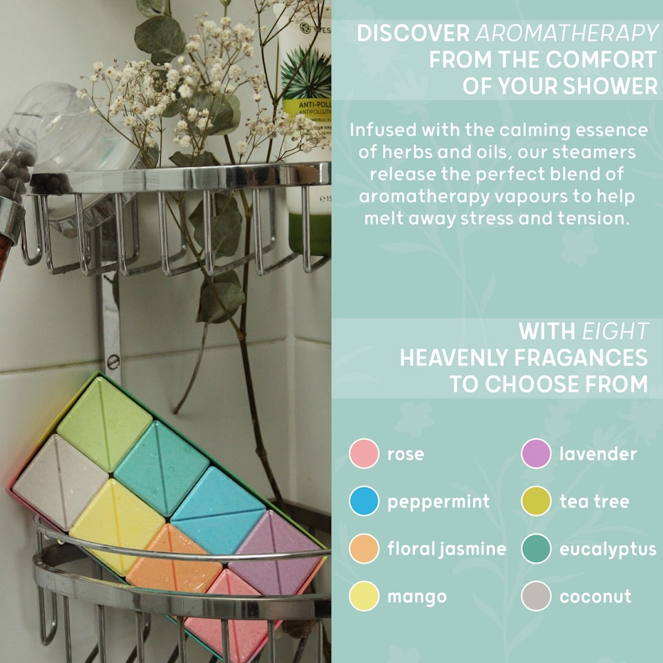 image 1 of LEVEL Wellbeing Shower Steamers - Energising