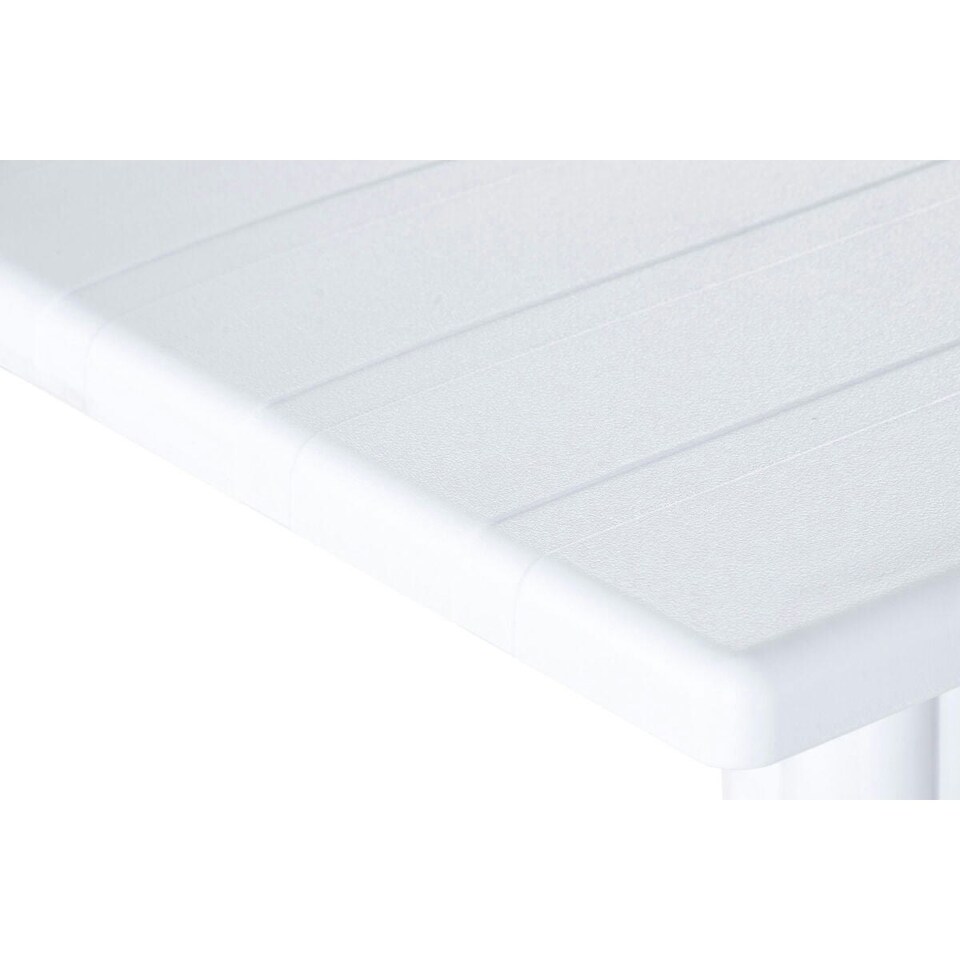 image 1 of Dining Table Home ESPRIT White Metal polypropylene 70 x 70 x 75 cm N/A