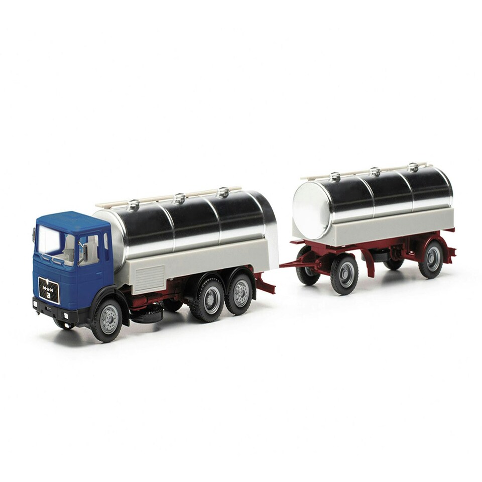 Herpa Basic MAN FB Milk Tank & Trailer