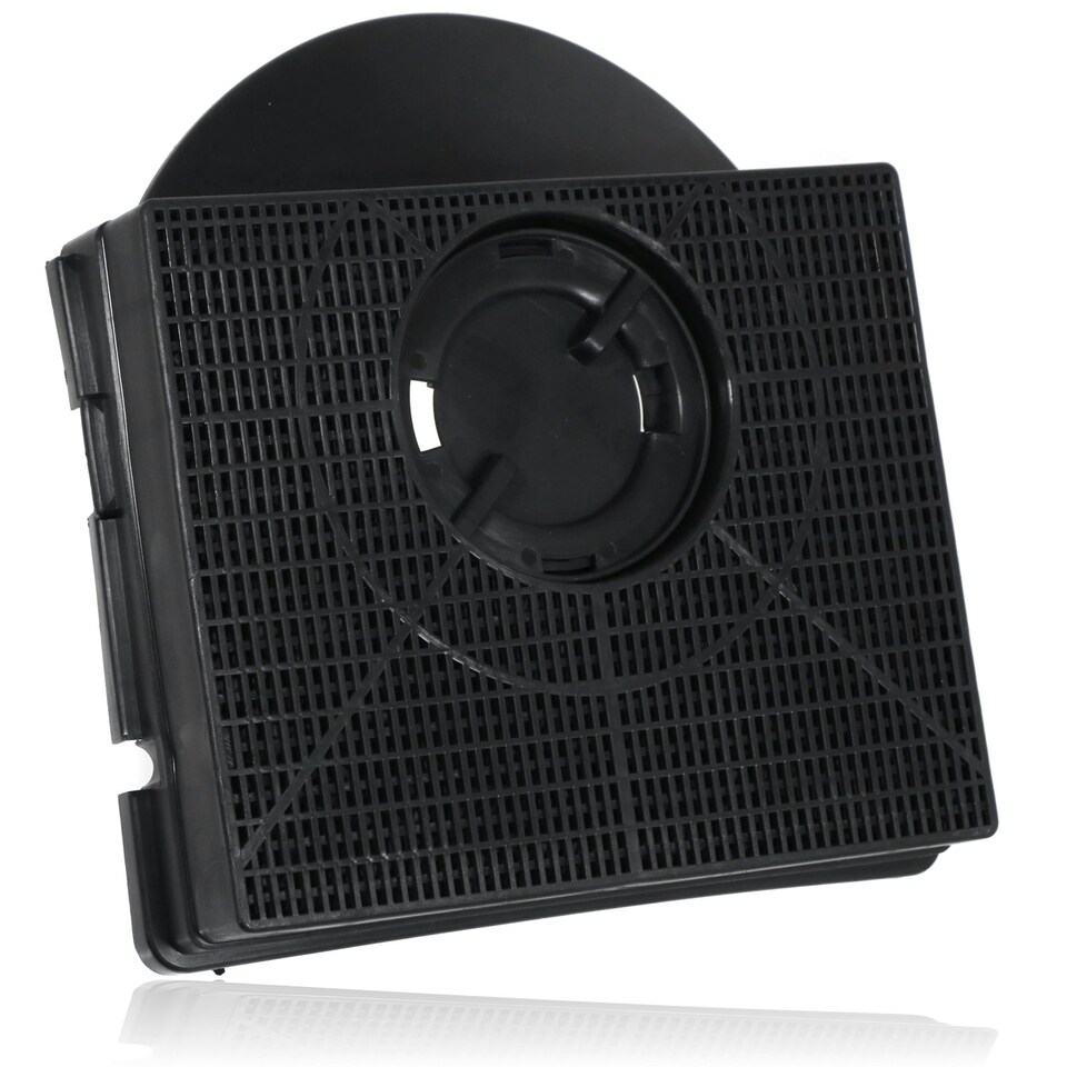 image 1 of SPARES2GO CHF303 Type Charcoal Carbon Odour Filter compatible with Hotpoint HSFX HTU32 Cooker Hood Fan Vent (Pack of 2)