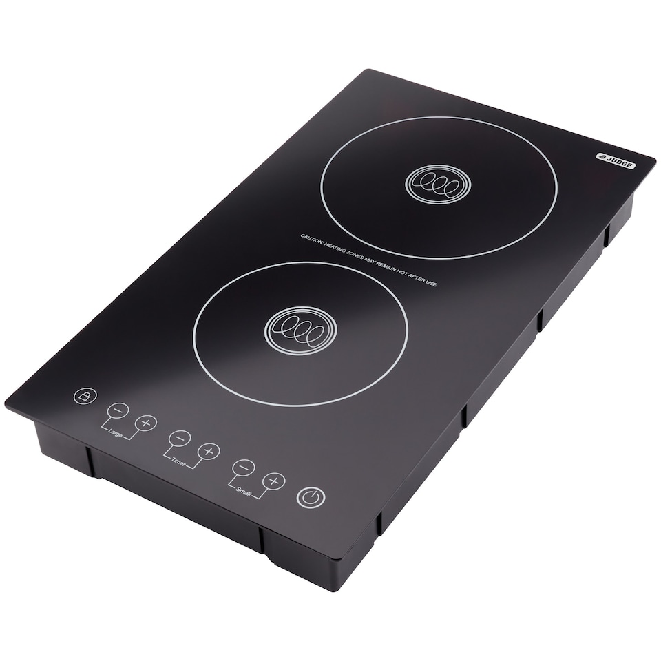 image 1 of Judge Electric Double Induction Hob 3100W with Digital Timer