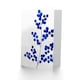 image 2 of Sprig Of Berries Blueberries Blue Fruit Simple Bright Greeting Card