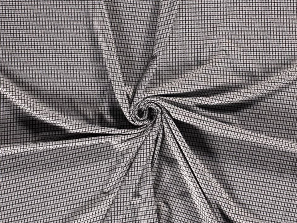 Grey Brushed Textured Stretch Knit Fabric for Dressmaking, 157cm / 61" Wide - per metre