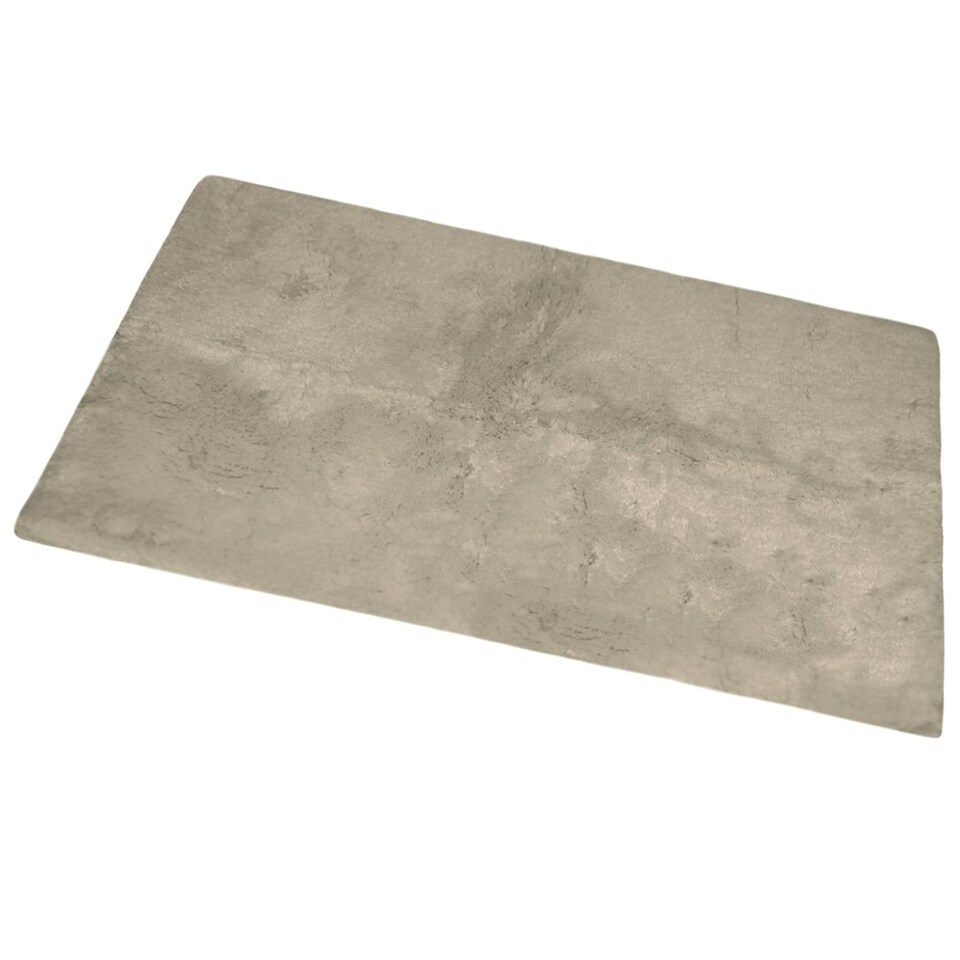 Ultimate Plush Pile Premium Bath Mat Mid Grey 55x85cm Tesco Groceries