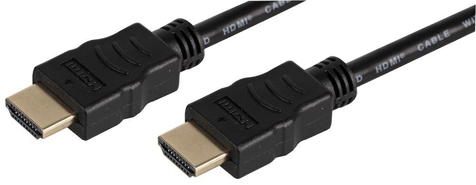 PRO SIGNAL - High Speed HDMI Lead, Male to Male, Gold Connectors, 15m Black