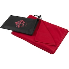 Lucas RPET Sports Towel - Red - 100cm x 50cm Red