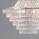 image 5 of BHS Ivy Flush Ceiling Light, Chrome