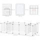 image 4 of PawHut Pet Playpen, 18 Panels DIY Small Animal Cage, for Guinea Pigs, Hegehogs