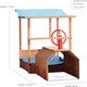 image 4 of Sandpit - Choo Choo Train - Sun Protection & Storage