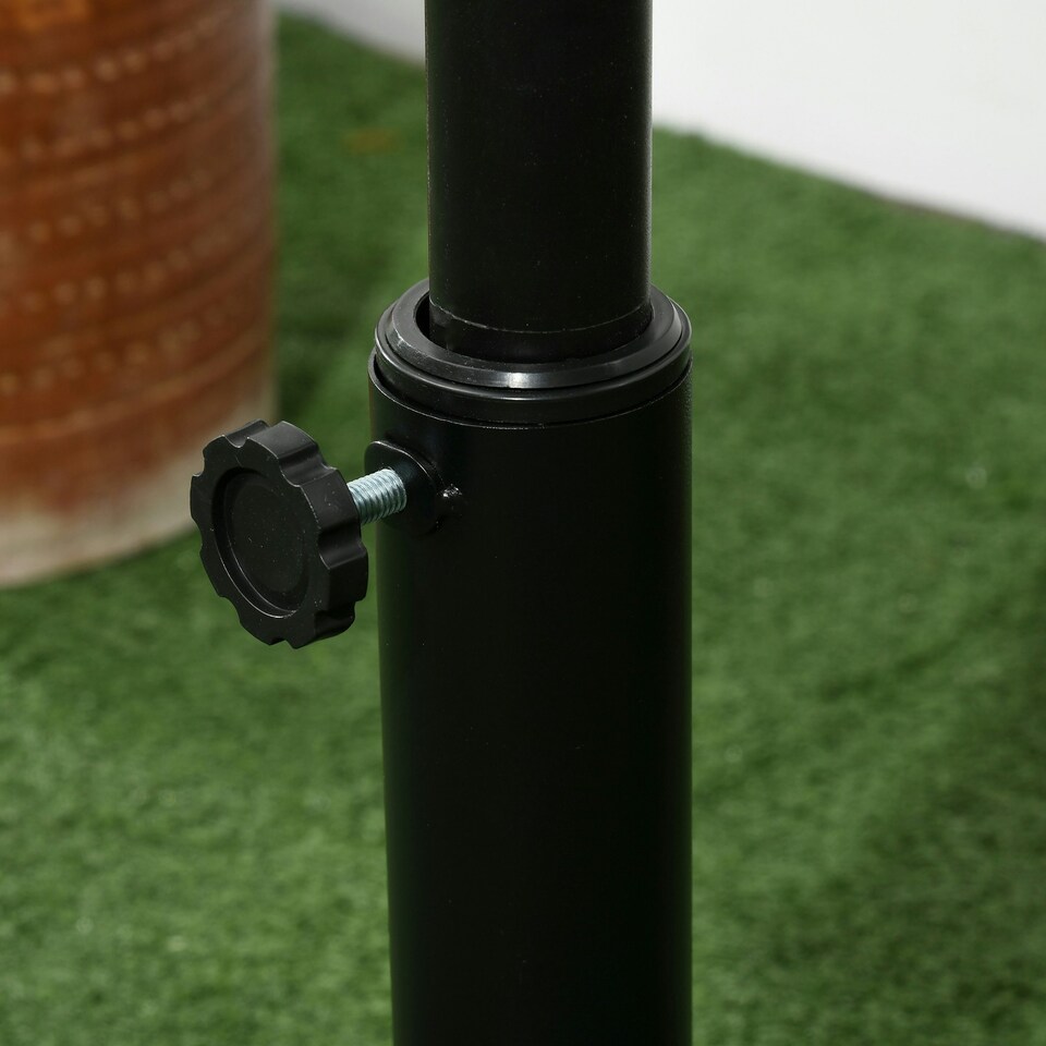 image 1 of Outsunny 11.5kg Patio Weighted Umbrella Base Parasol Holder Outdoor Stand