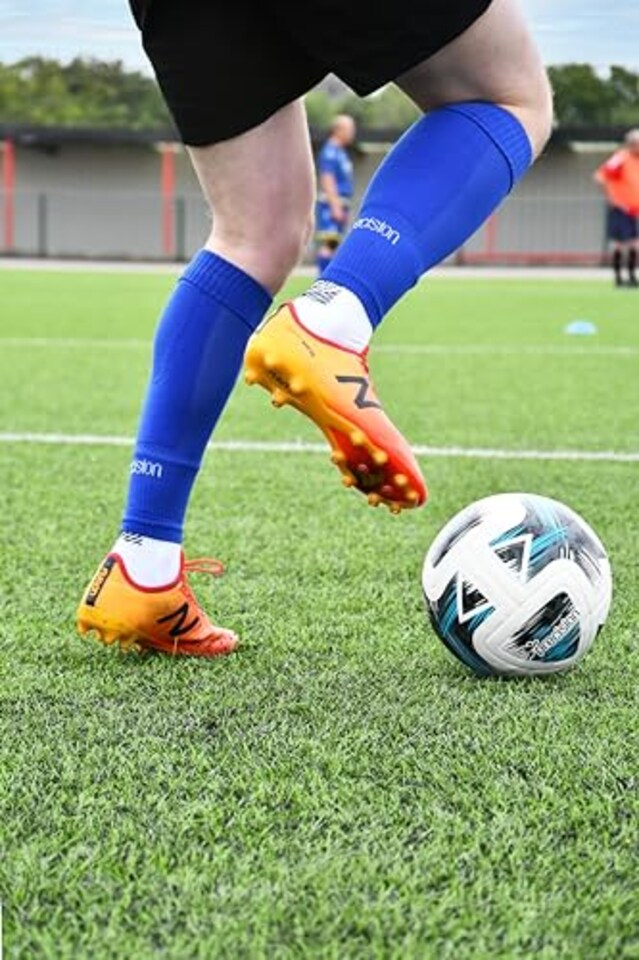 image 1 of Precision Mens Plain Pro Footless Sleeve Football Socks, Royal, 7-12 UK