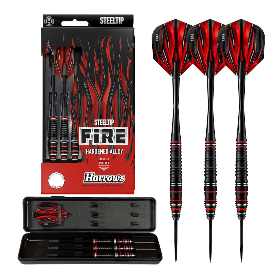 Harrows Fire High Grade Alloy Darts - - 23g - Darts - BD1089323