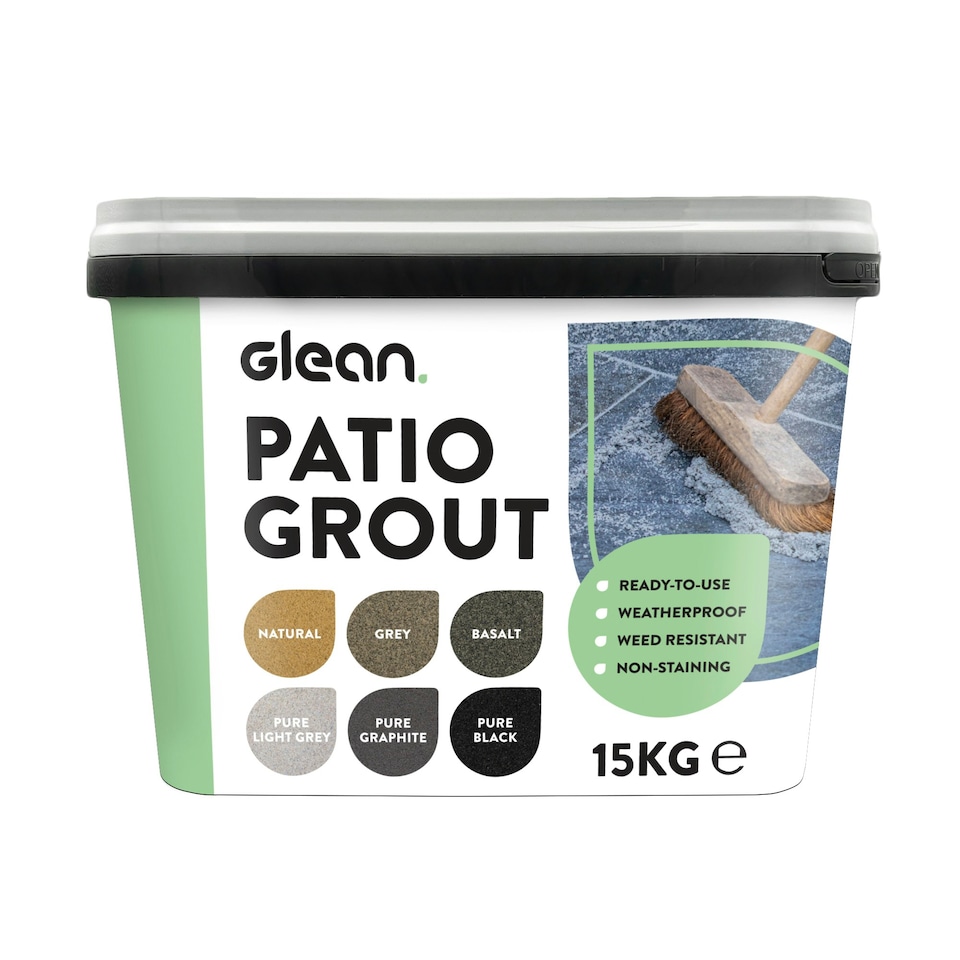 image 1 of Glean Patio Grout - Grey - 15kg