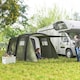 image 10 of Outsunny Inflatable 3-4 Man Tunnel Tent w/ Air Pump, Living Area 