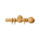 image 1 of 28mm Woodland Natural Oak Curtain Pole Set 130cm