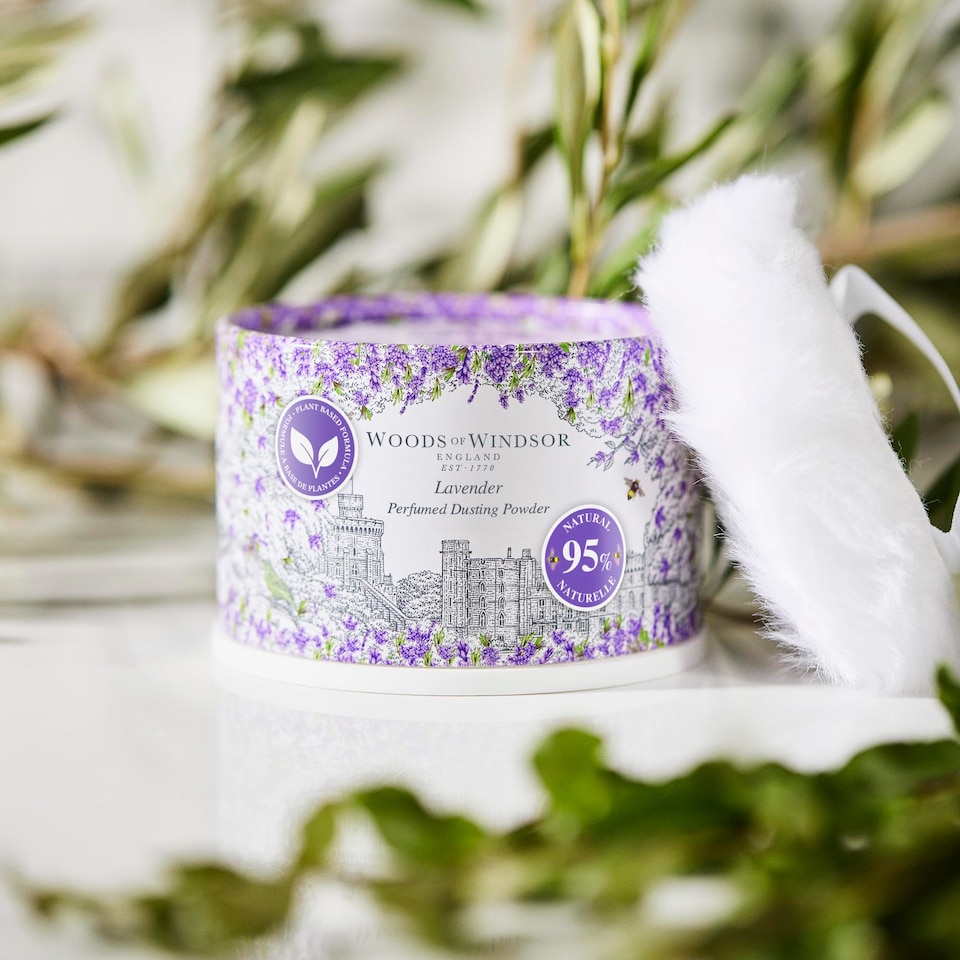 image 1 of DELETE-Woods of Windsor Lavender Perfumed Dusting Powder 100g
