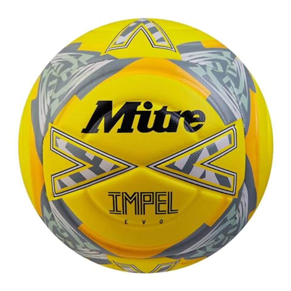 image 1 of Mitre Impel Evo Football | Durable Training Ball | Hyperseam Technology Football