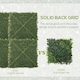 image 5 of Outsunny 12PCS 50cm x 50cm Artificial Boxwood Panel Milan Grass with Flowers