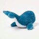 image 3 of Homescapes Blue Whale Door Stopper, Decorative Fabric Door Stop
