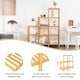 image 9 of COSTWAY 5-Tier Plant Holder Stand Shelf Storage Organizer Brown