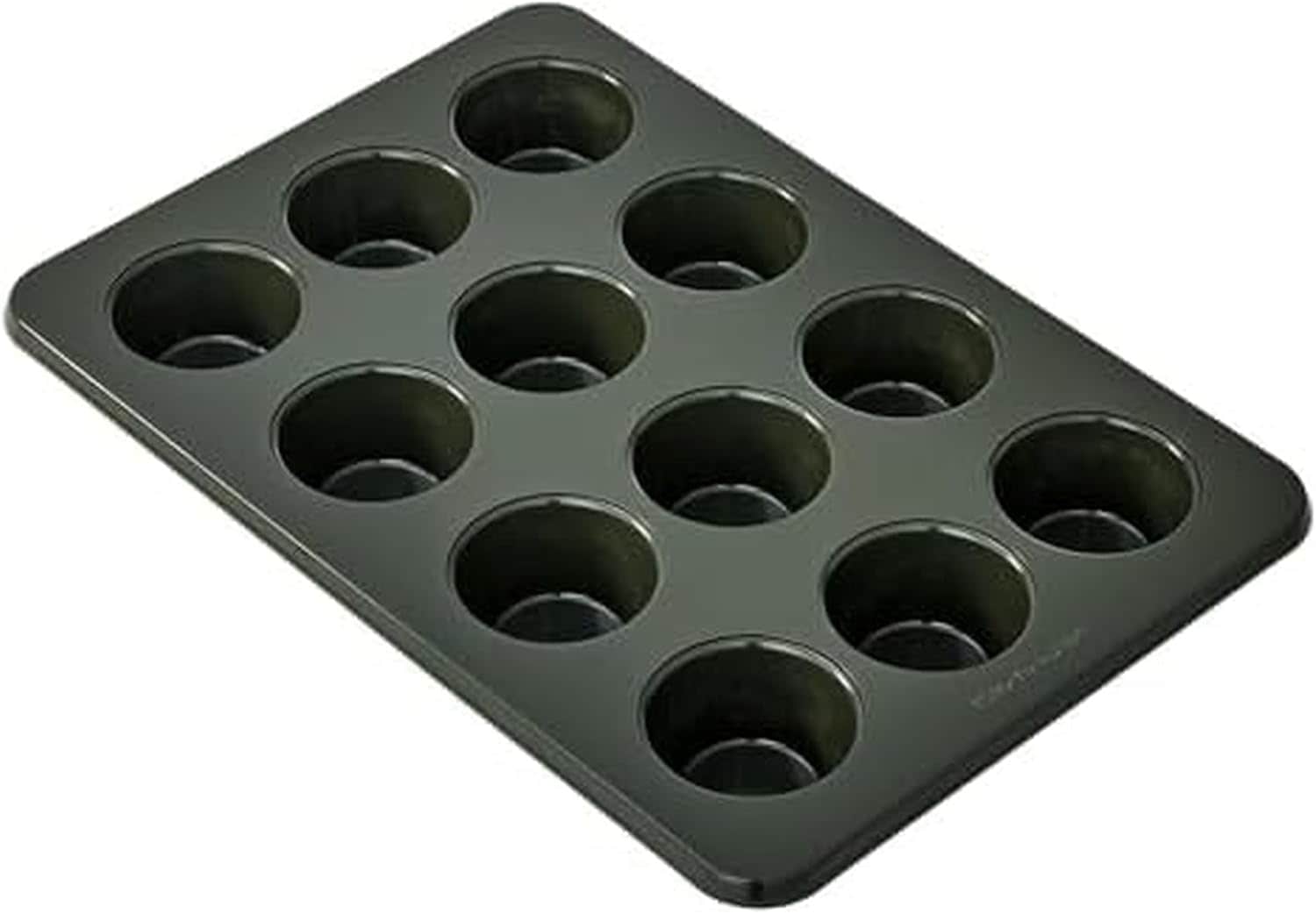 KitchenAid Metal Bakeware Muffin Pan in Light Grey