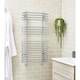 image 1 of 916mm (H) x 500mm (W) - Chrome Vertical Bathroom Towel Radiator (Holt) - (0.9m x 0.5m)