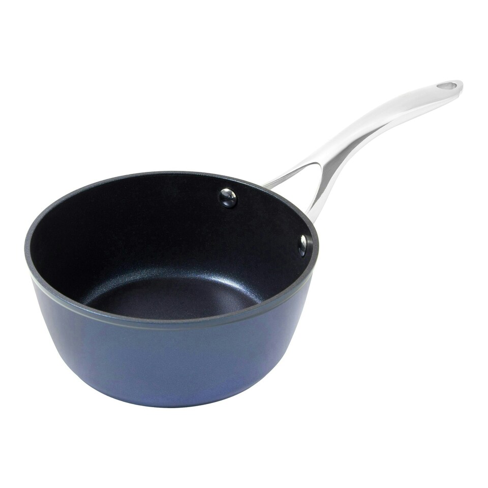 image 1 of Blackmoor 67459 Blue Pro 18cm Saucepan with Lid