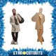 image 2 of Liam Gallagher Cream Jacket Star Mini Cardboard Cutout 90cm