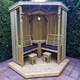 image 1 of Four Seasons Garden Room - Timber - L150 x W290 x H205 cm - Garden Furniture - Fully Assembled | Brown