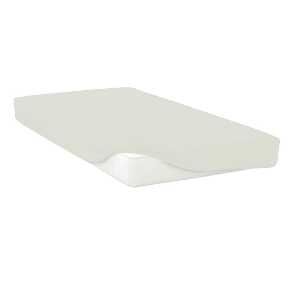Belledorm Easycare Percale Extra Deep Fitted Sheet - Ivory - Kingsize
