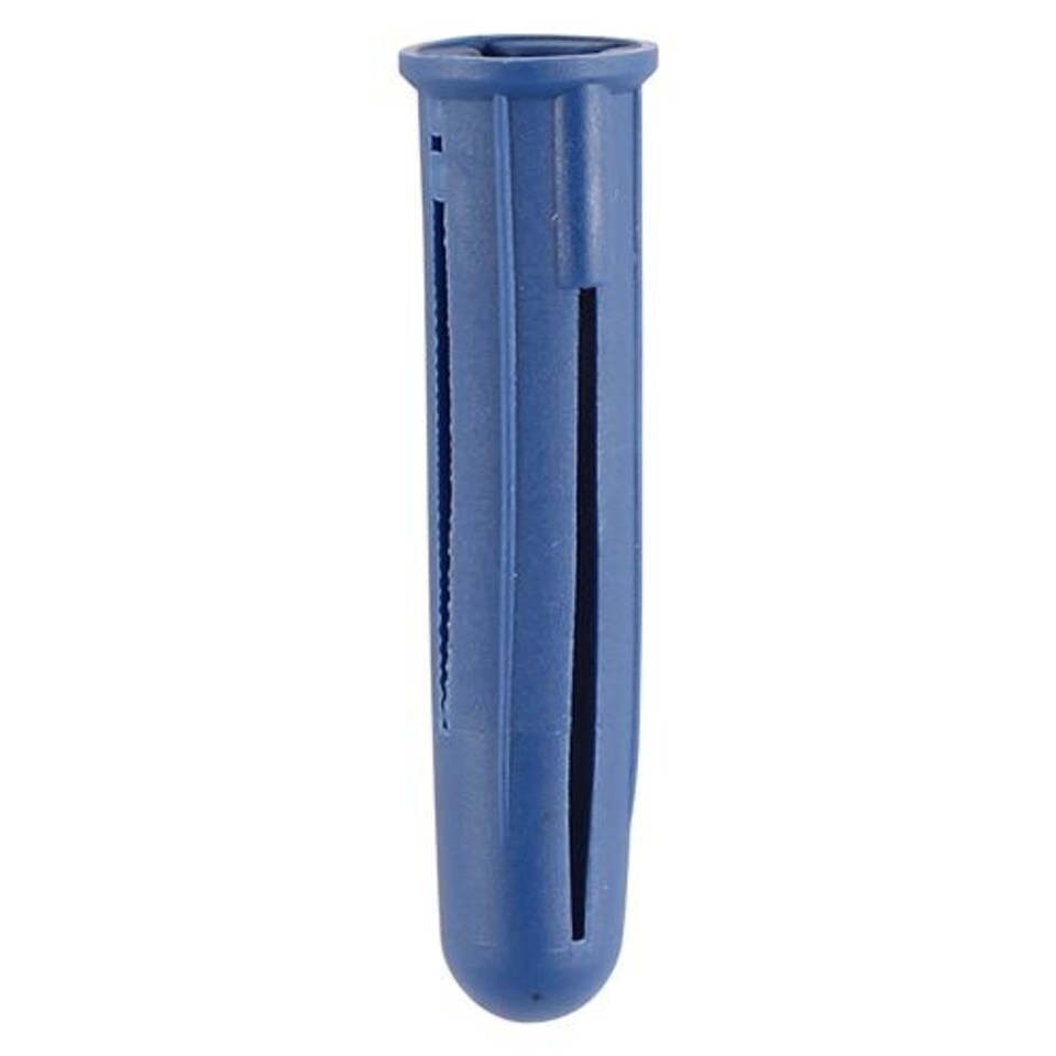 image 1 of Timco - Plastic Plugs - Blue (Size 48mm - 10 Pieces)