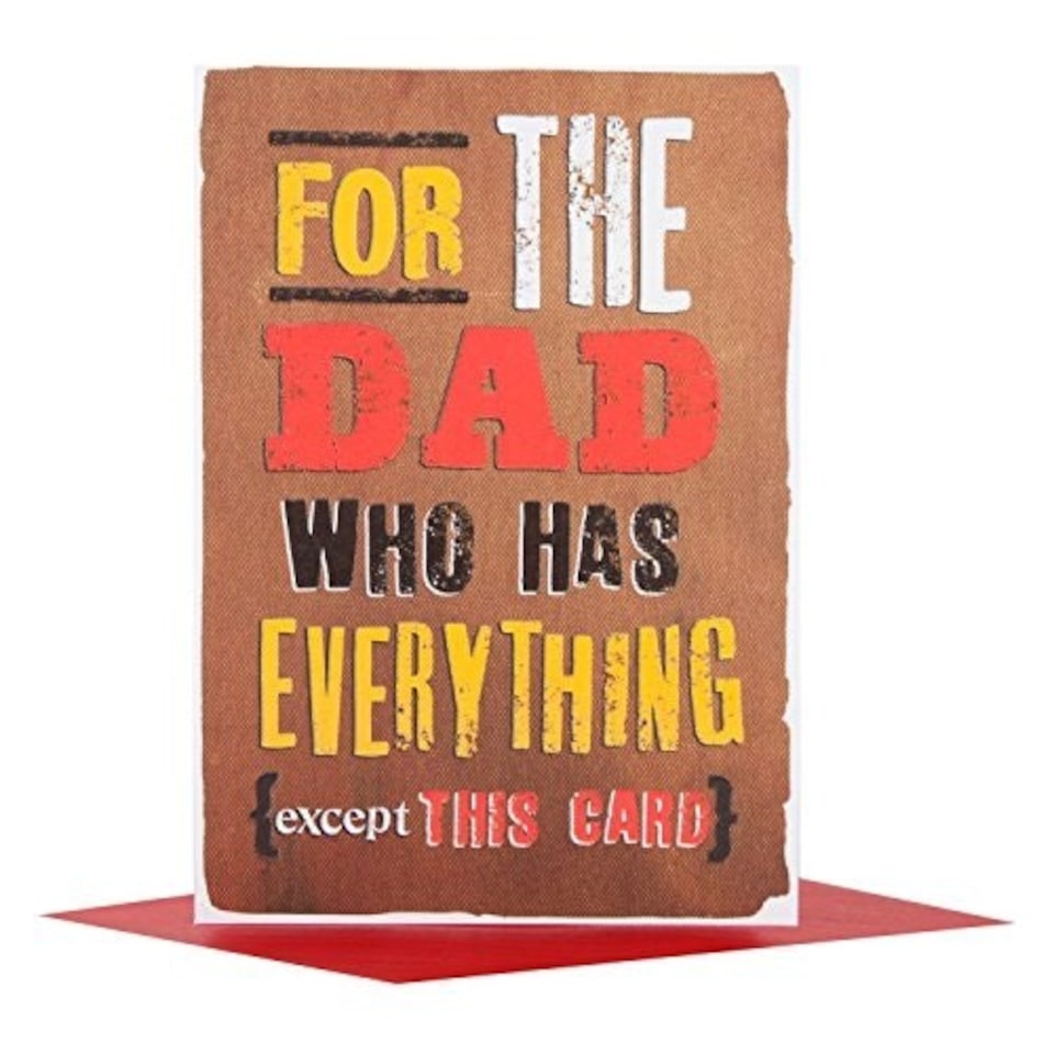 image 1 of Hallmark Dad Father's Day Card 'You Have Everything' Small