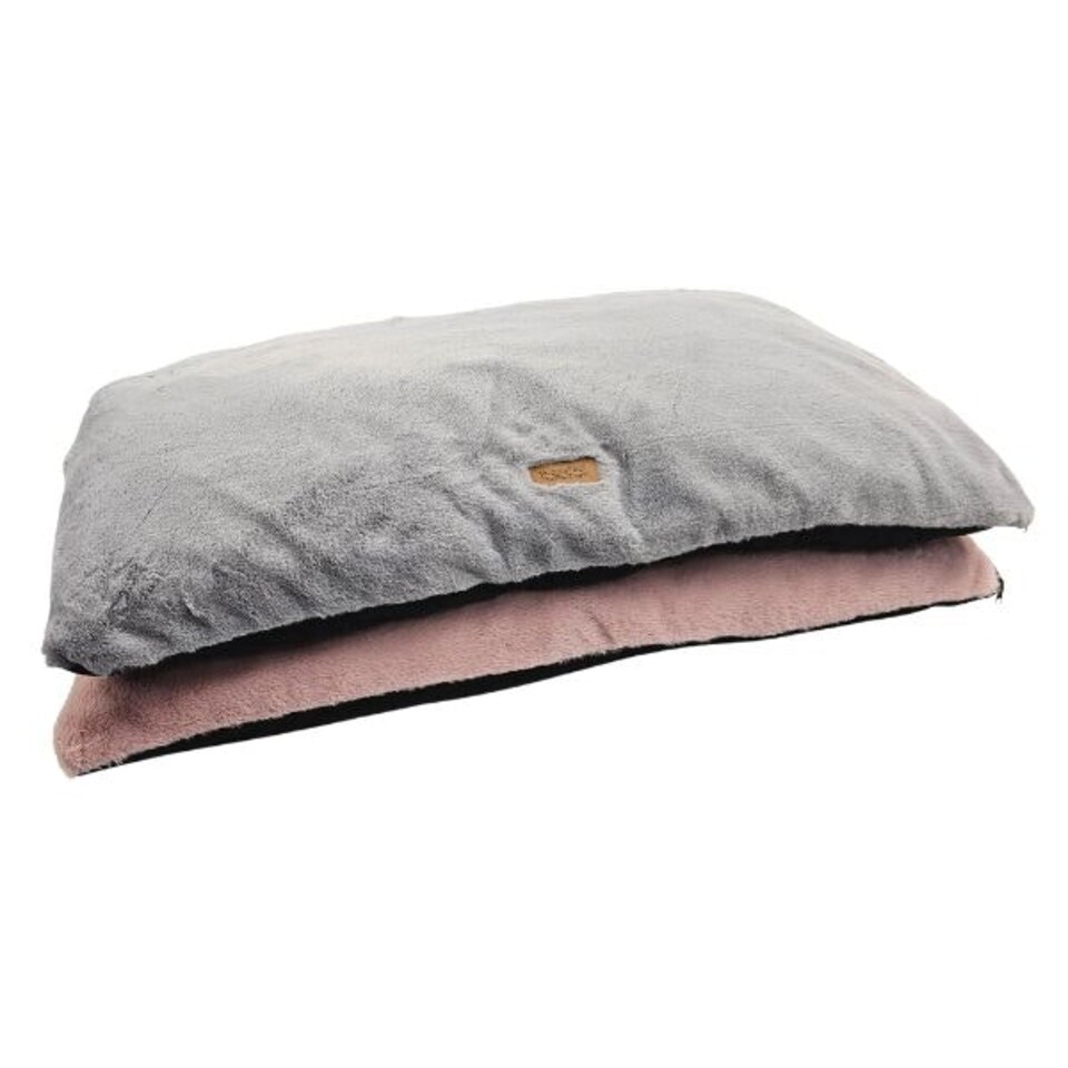 image 1 of HugglePets Luxury Plush Dog Cushion Grey | One Size