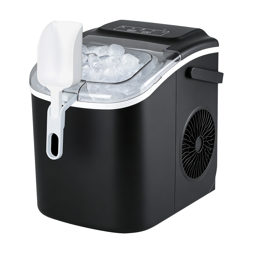 Spector Ice Maker Machine Countertop 12Kg in 24Hrs 9 Cubes Ready in 6-12Mins