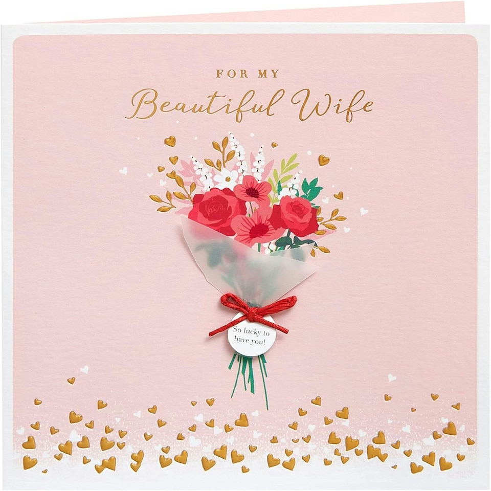 image 1 of Beautiful Design Wife Valentine's Day Card