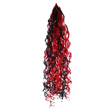 Apac Tassel Balloon Tail - Red/Black - One Size